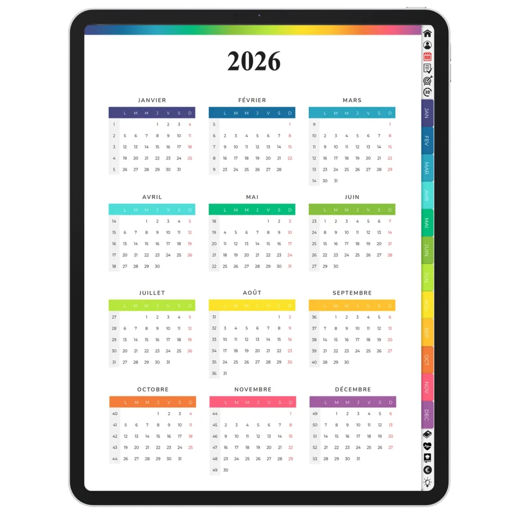 Agenda planner PDF